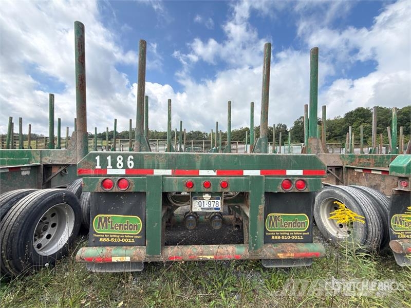 McLendon FT45L 45 ft T/A Log Trailer Puuperävaunut