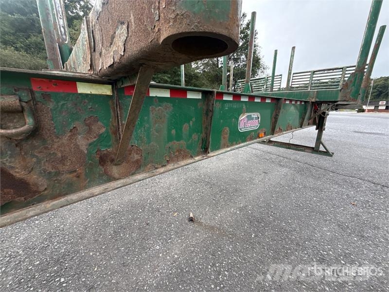 McLendon FT45L 45 ft T/A Log Trailer Kokvedēju piekabes