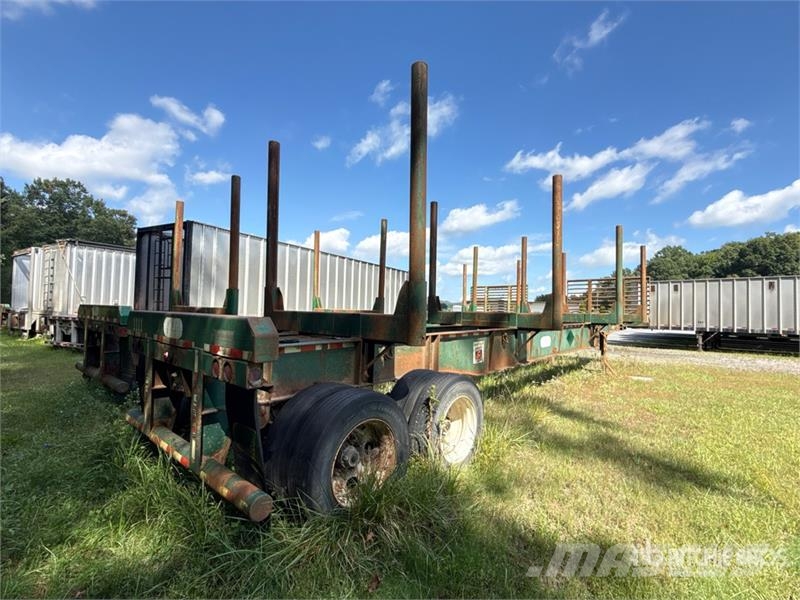 McLendon FT45L 45 ft T/A Pole Log Trailer (Inoperable) 목재용 트레일러