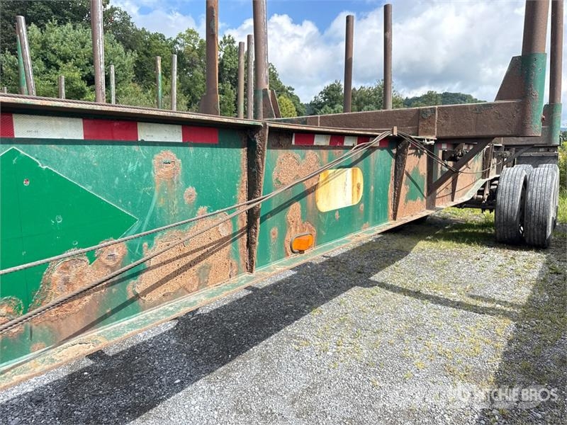 McLendon FT45L 45 ft T/A Log Trailer Puuperävaunut