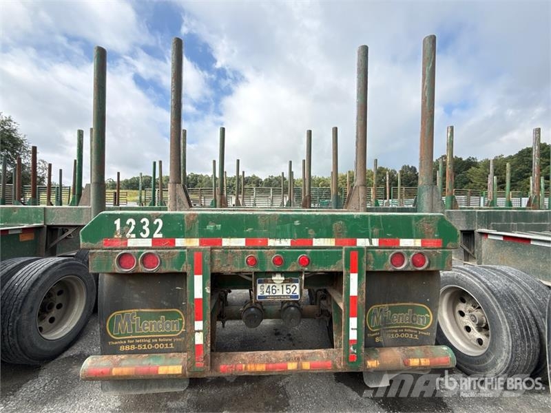 McLendon FT45L 45 ft T/A Log Trailer Puuperävaunut