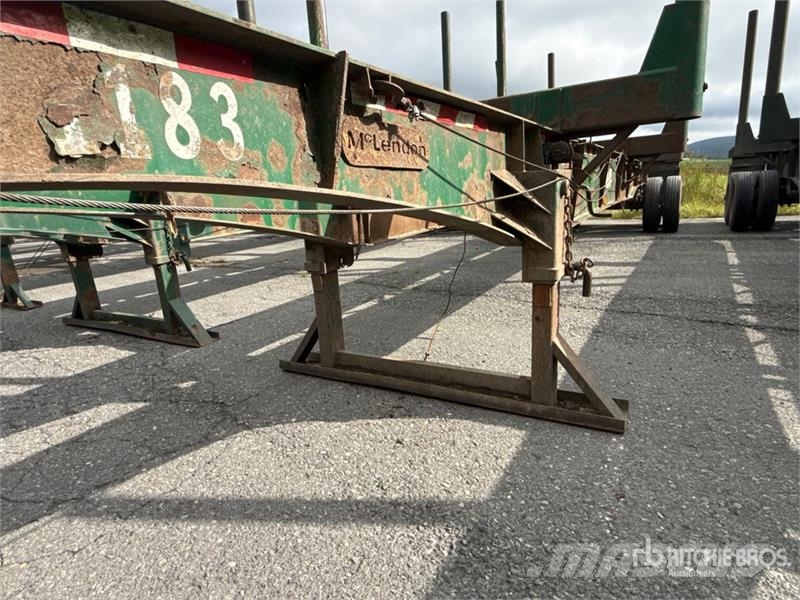 McLendon FT45L 45 ft T/A Log Trailer Puuperävaunut