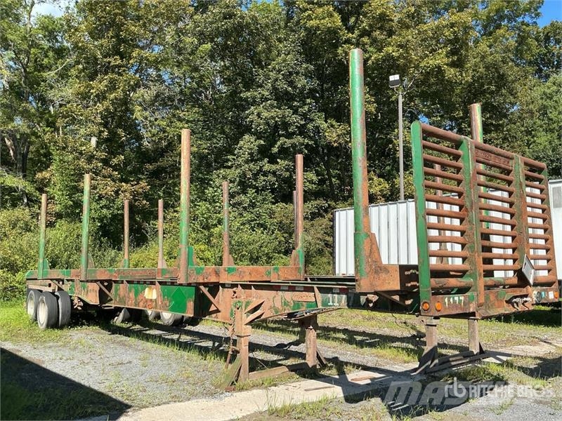 McLendon FT45L 45 ft T/A Log Trailer (Inoperable) Madera