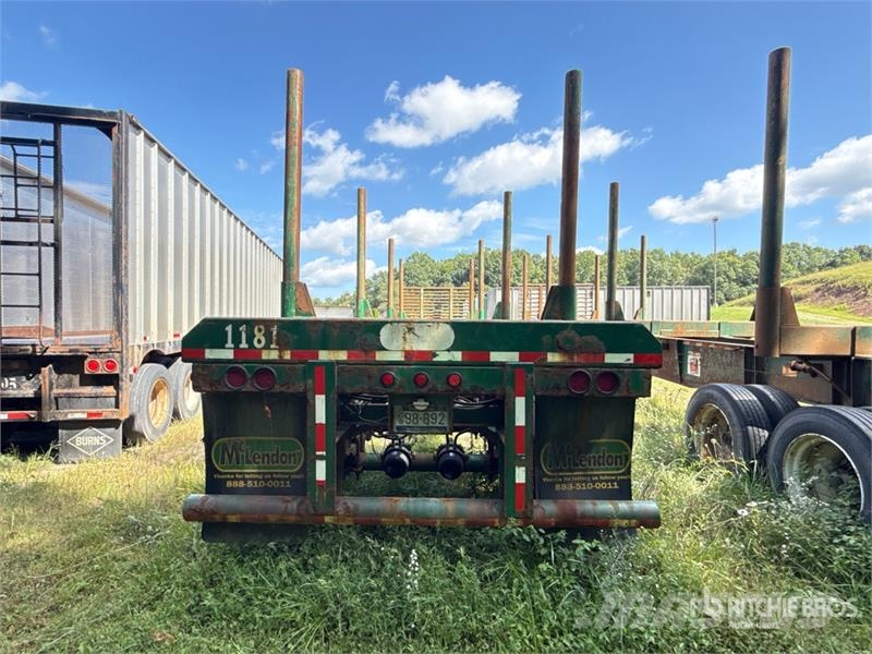 McLendon FT45L 45 ft T/A Log Trailer (Inoperable) Puuperävaunut