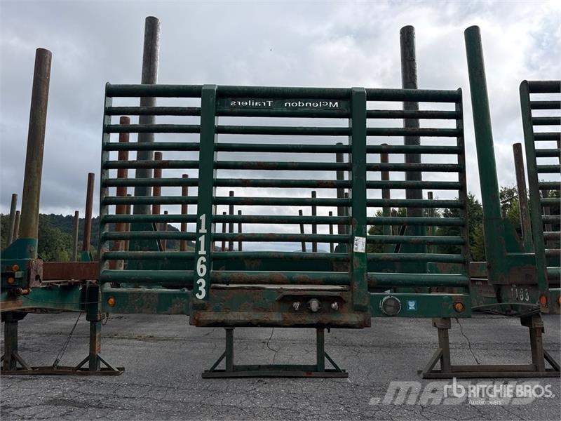 McLendon FT45L 45 ft T/A Log Trailer Puuperävaunut