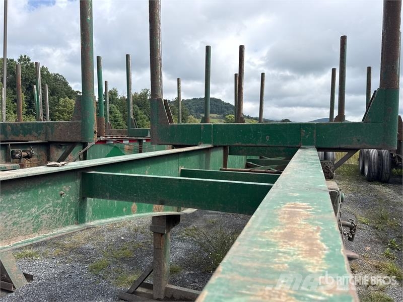 McLendon FT45L 45 ft T/A Log Trailer Puuperävaunut