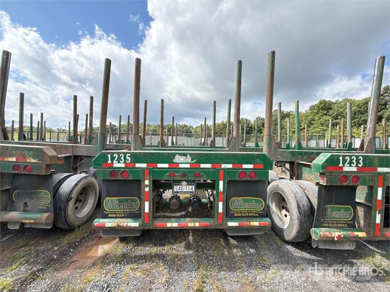 McLendon FT45L 45 ft T/A Log Trailer Puuperävaunut