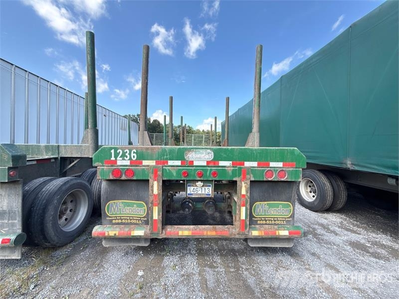 McLendon FT45L 45 ft T/A Pole Log Trailer Ρυμούλκες ξυλείας