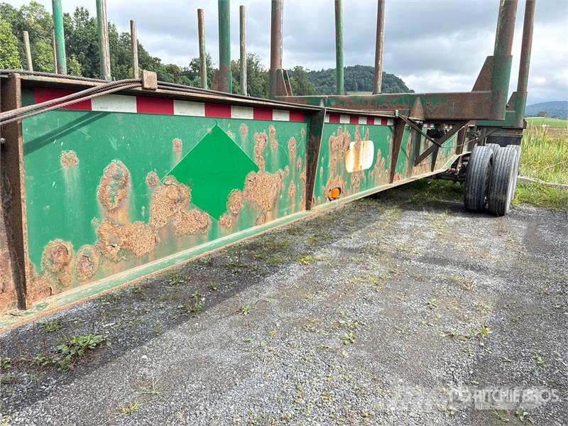 McLendon FT45L 45 ft T/A Log Trailer Puuperävaunut