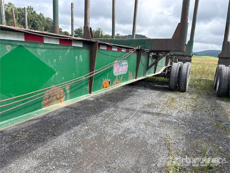 McLendon FT45L 45 ft T/A Log Trailer Puuperävaunut