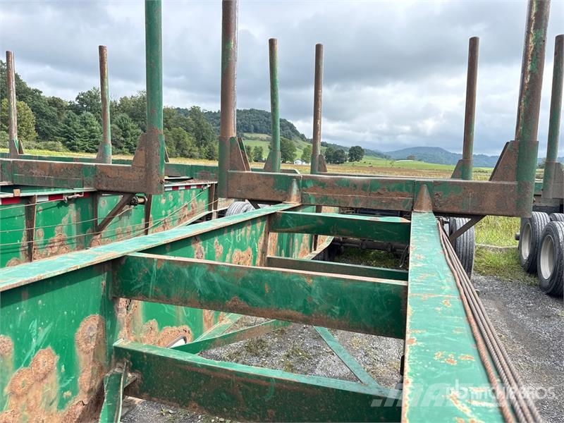 McLendon FT45L 45 ft T/A Log Trailer Puuperävaunut