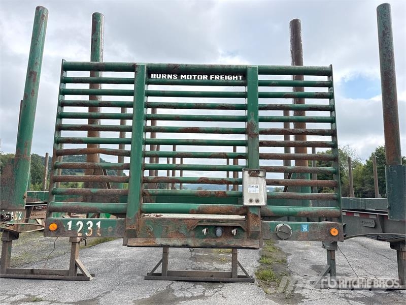 McLendon FT45L 45 ft T/A Log Trailer Puuperävaunut