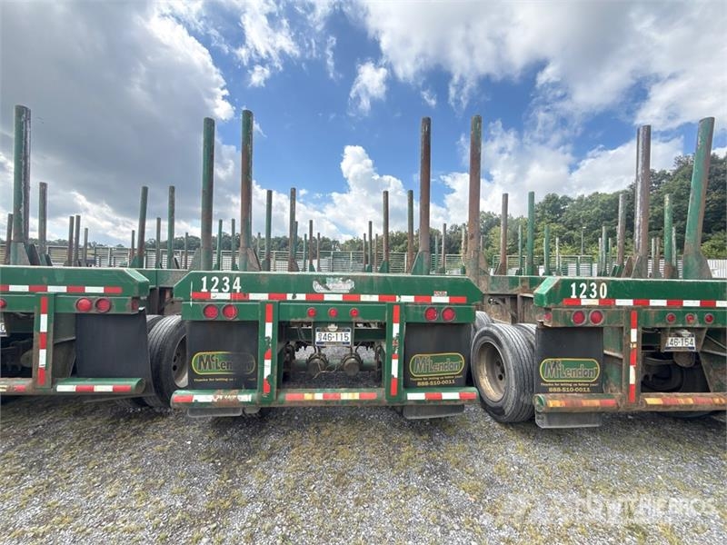 McLendon FT45L 45 ft T/A Log Trailer Puuperävaunut