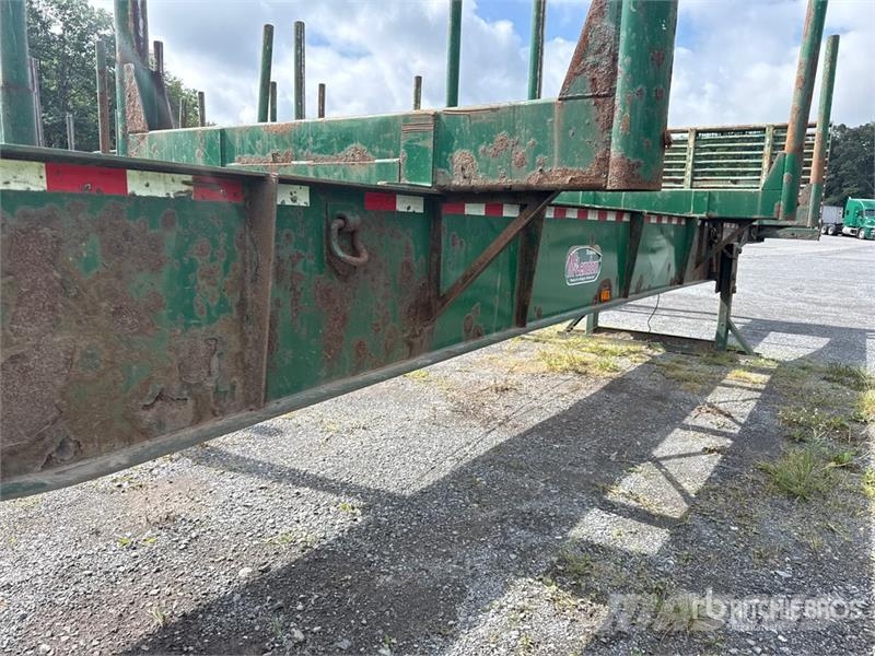 McLendon FT45L 45 ft T/A Log Trailer Puuperävaunut