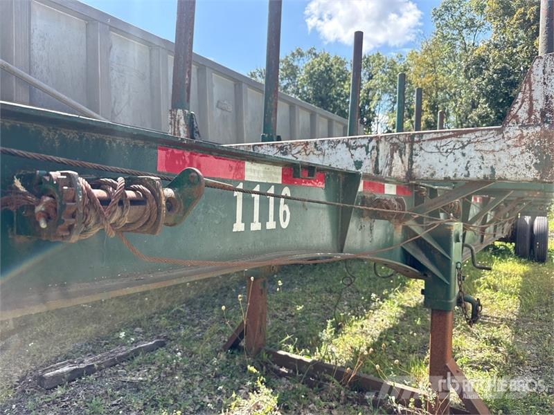 McLendon FT45L 45 ft T/A Pole Log Trailer Timber trailers