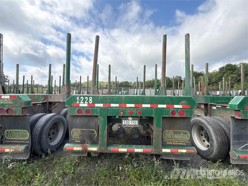 McLendon FT45L 45 ft T/A Log Trailer Puuperävaunut
