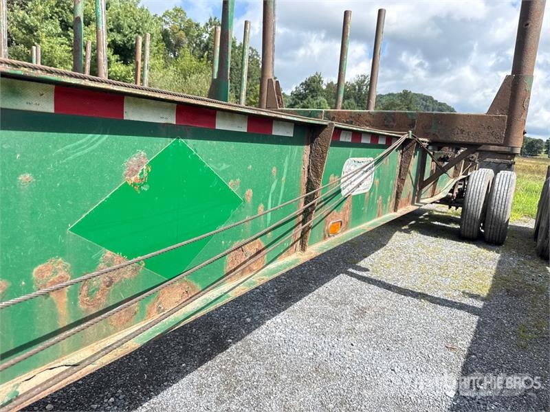 McLendon FT45L 45 ft T/A Log Trailer Puuperävaunut
