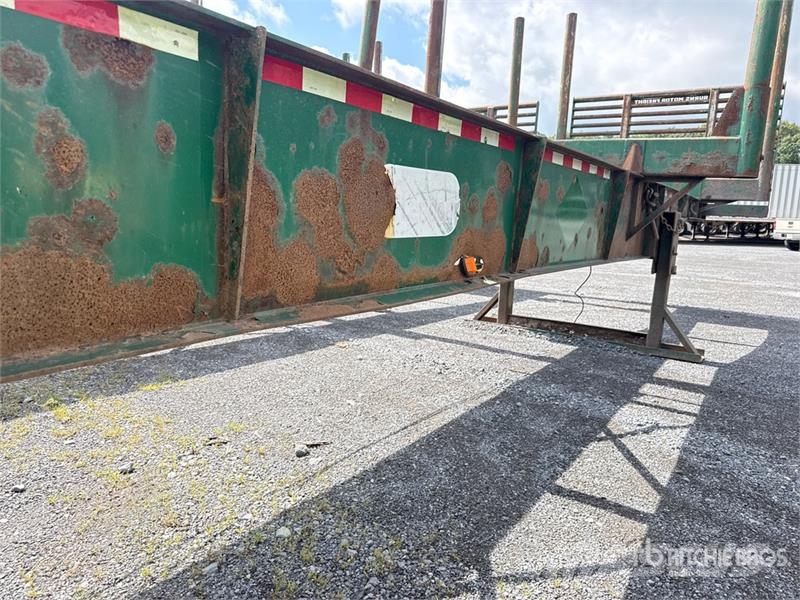 McLendon FT45L 45 ft T/A Log Trailer Puuperävaunut
