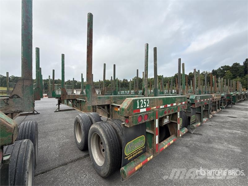McLendon FT45L 45 ft T/A Log Trailer Kokvedēju piekabes