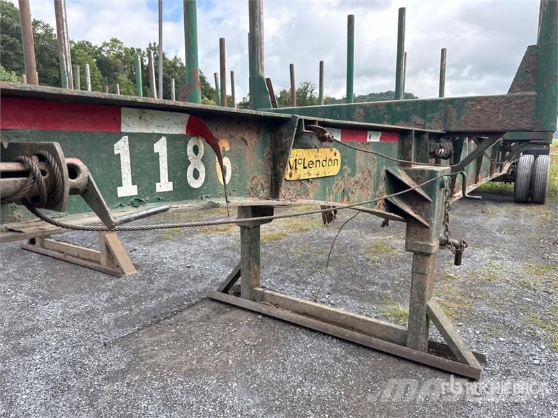 McLendon FT45L 45 ft T/A Log Trailer Puuperävaunut