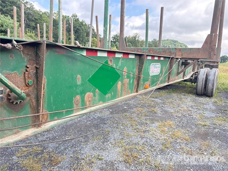McLendon FT45L 45 ft T/A Log Trailer Puuperävaunut
