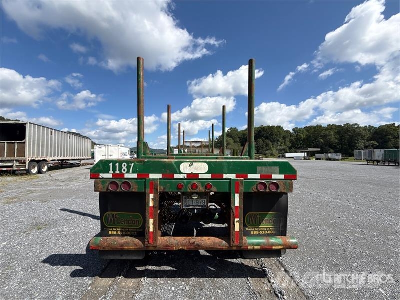 McLendon FT45L 45 ft T/A Log Trailer (Inoperable) Timber trailers
