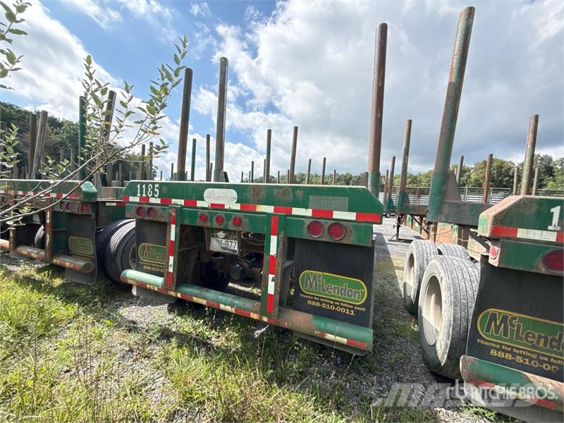 McLendon FT45L 45 ft T/A Log Trailer Puuperävaunut