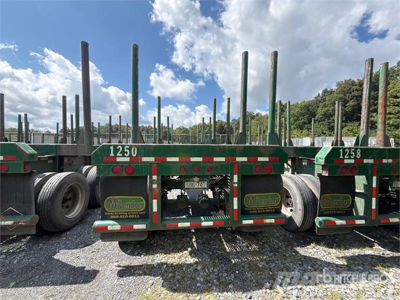 McLendon FT45L 45 ft T/A Log Trailer Puuperävaunut