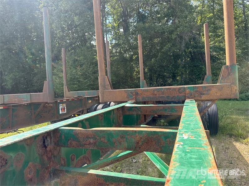 McLendon FT45L 45 ft T/A Log Trailer (Inoperable) Puuperävaunut