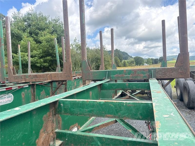 McLendon FT45L 45 ft T/A Log Trailer Puuperävaunut