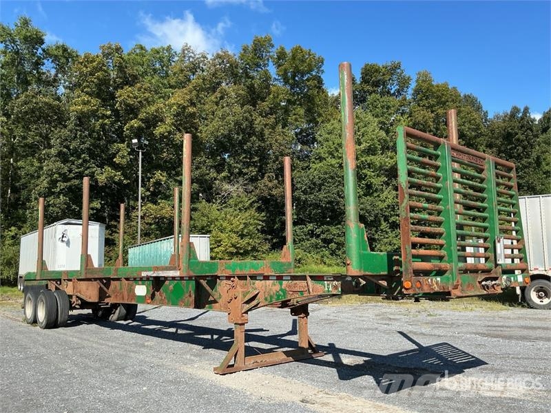 McLendon FT45L 45 ft T/A Log Trailer (Inoperable) Madera