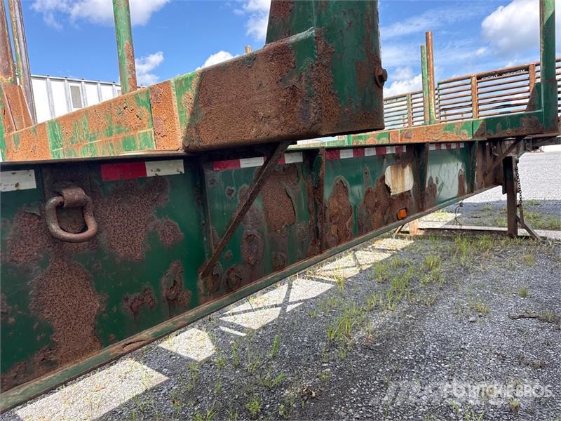 McLendon FT45L 45 ft T/A Log Trailer (Inoperable) Puuperävaunut