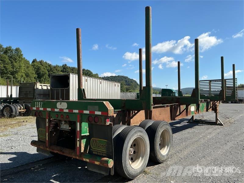 McLendon FT45L 45 ft T/A Log Trailer (Inoperable) Madera