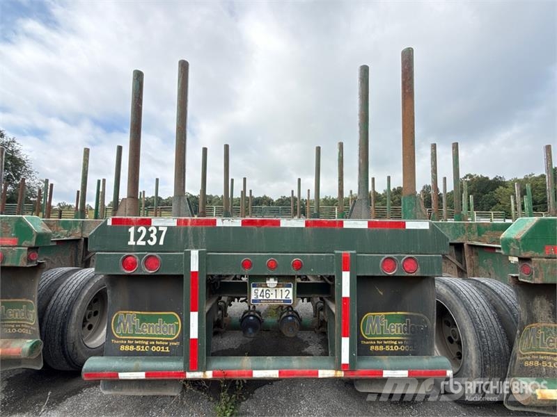McLendon FT45L 45 ft T/A Log Trailer Puuperävaunut