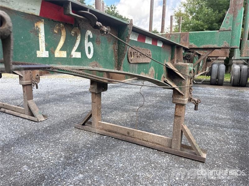 McLendon FT45L 45 ft T/A Log Trailer Puuperävaunut