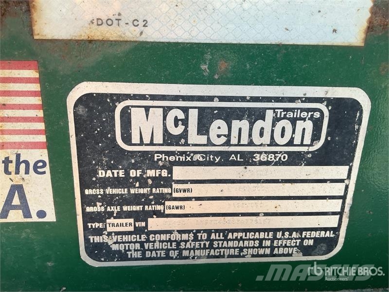 McLendon FT45L 45 ft T/A Log Trailer (Inoperable) Madera