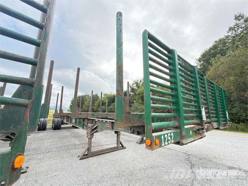 McLendon FT45L 45 ft T/A Log Trailer Kokvedēju piekabes