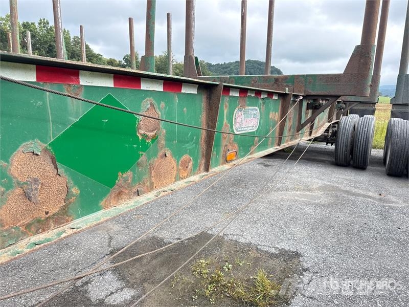 McLendon FT45L 45 ft T/A Log Trailer Puuperävaunut