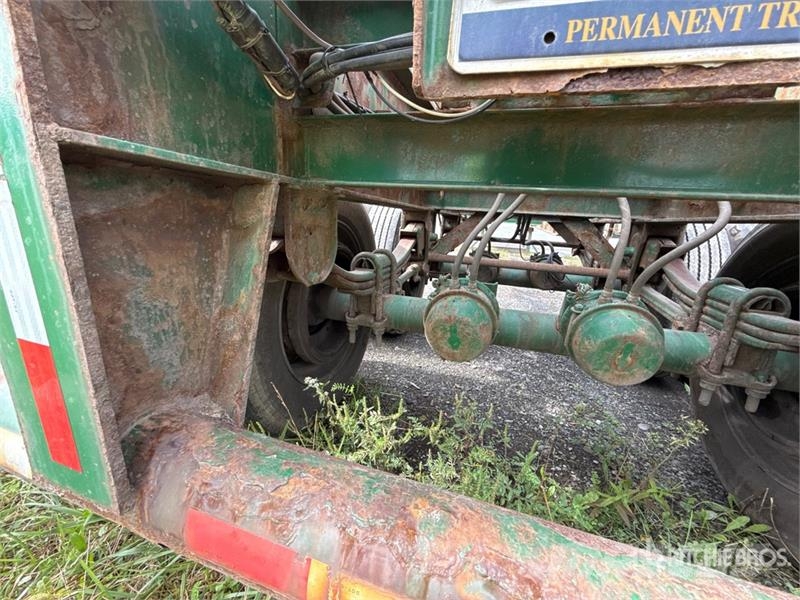 McLendon FT45L 45 ft T/A Log Trailer Puuperävaunut