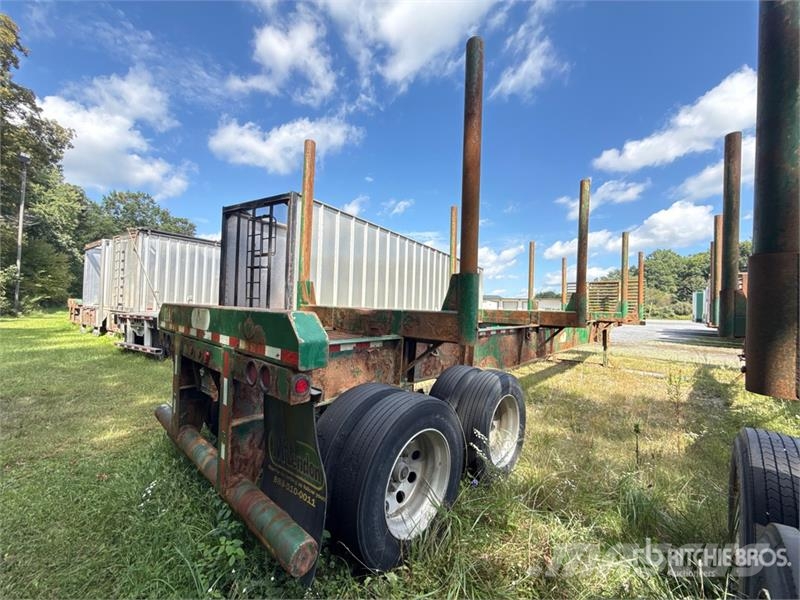 McLendon FT45L 45 ft T/A Log Trailer (Inoperable) Puuperävaunut