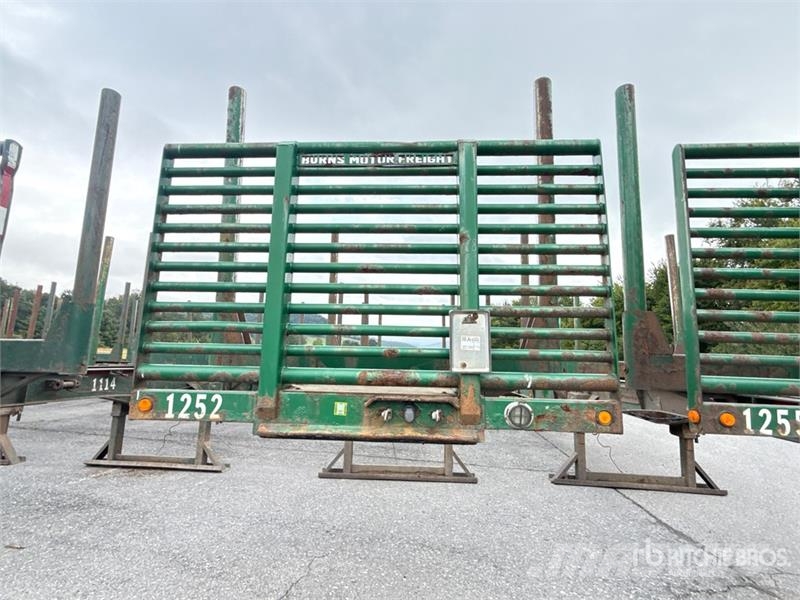 McLendon FT45L 45 ft T/A Log Trailer Kokvedēju piekabes