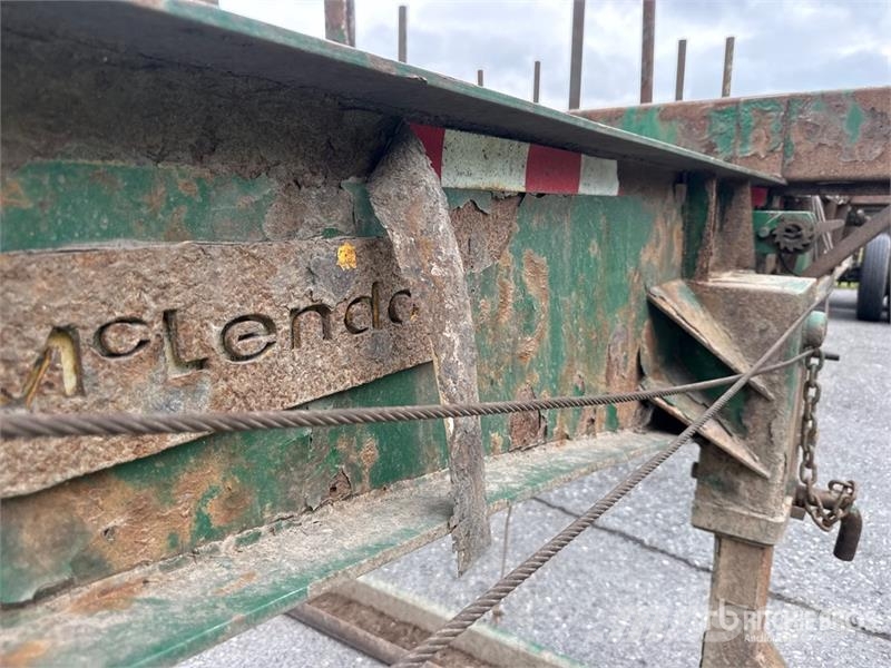 McLendon FT45L 45 ft T/A Log Trailer Kokvedēju piekabes