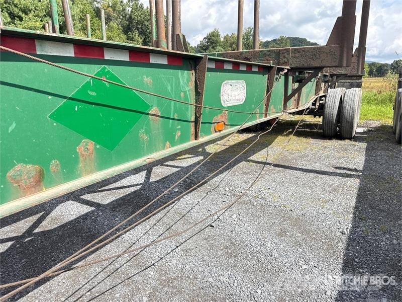 McLendon FT45L 45 ft T/A Log Trailer Puuperävaunut