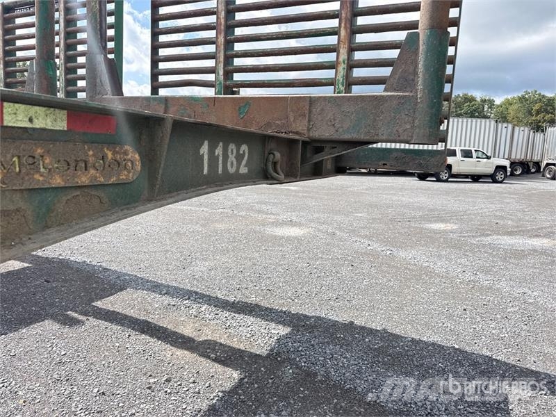 McLendon FT45L 45 ft T/A Log Trailer Puuperävaunut