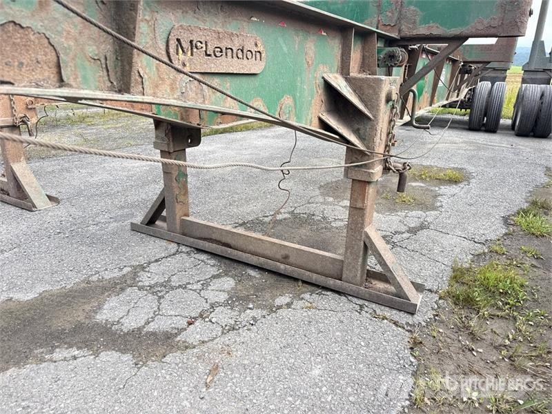 McLendon FT45L 45 ft T/A Log Trailer Puuperävaunut