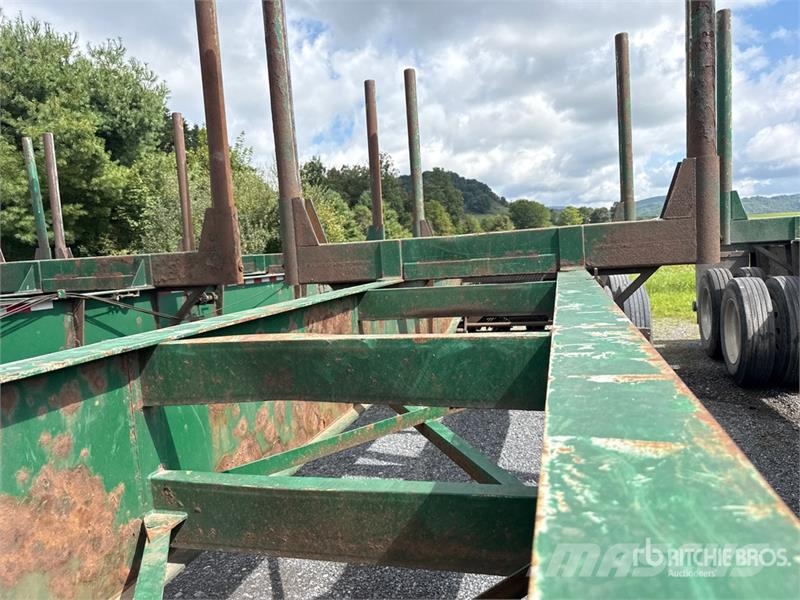 McLendon FT45L 45 ft T/A Log Trailer Puuperävaunut