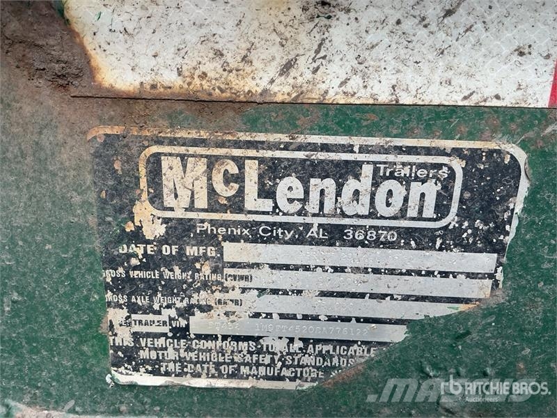 McLendon FT45L 45 ft T/A Log Trailer Timber trailers
