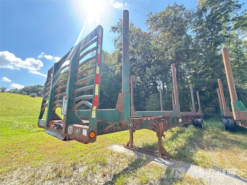 McLendon FT45L 45 ft T/A Pole Log Trailer (Inoperable) 목재용 트레일러