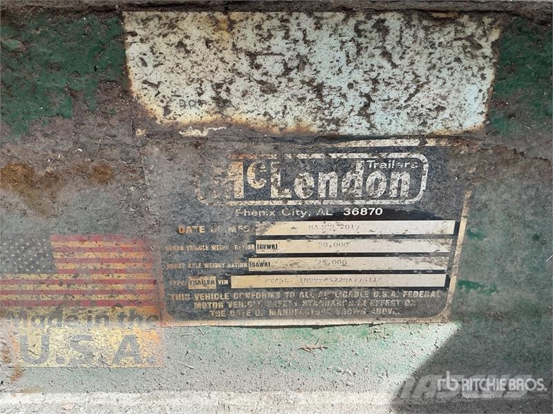 McLendon FT45L 45 ft T/A Log Trailer Лісовози