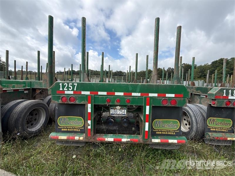 McLendon FT45L 45 ft T/A Log Trailer Puuperävaunut